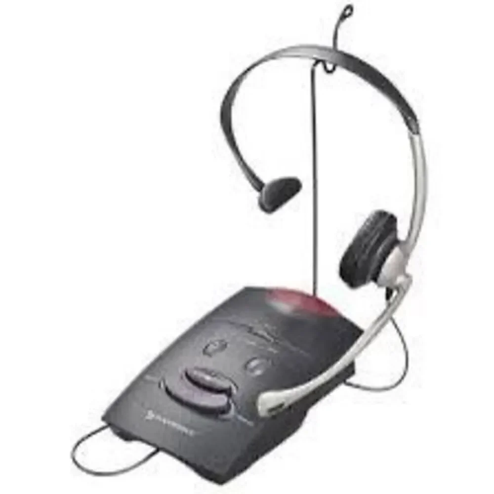 Plantronics S11 Telephone Over The Head Headset System Black New In Box 65148 11